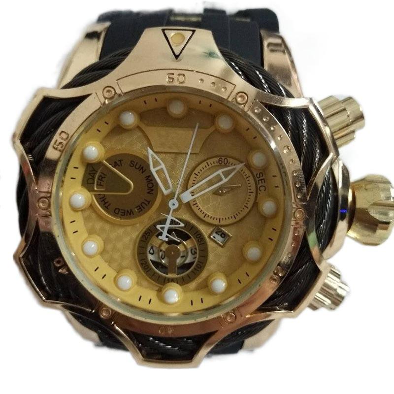 2025 New Silicone Strap Men's Quartz Watch